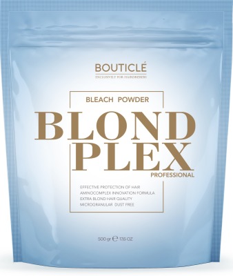 BOUTICLE Blond Plex Powder Bleach - Обесцвечивающий порошок Blond Plex с аминокомплексом 500гр - вид 1 миниатюра