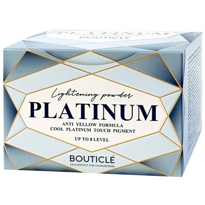 BOUTICLE COOL PLATINUM TOUCH - Обесцвечивающий порошок с комбинацией нейтрализующих пигментов 500 гр