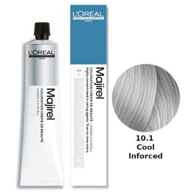 Loreal Majirel Cool Inforced - Краска для волос 10.1 Очень очень светлый блондин пепельный 50 мл