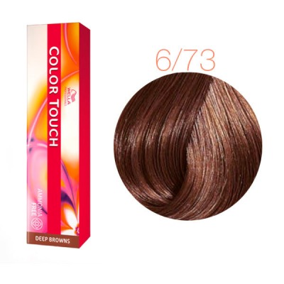 Wella Color Touch Интенсивное Тонирование 6/73 средний полисандр, 60мл - вид 1 миниатюра