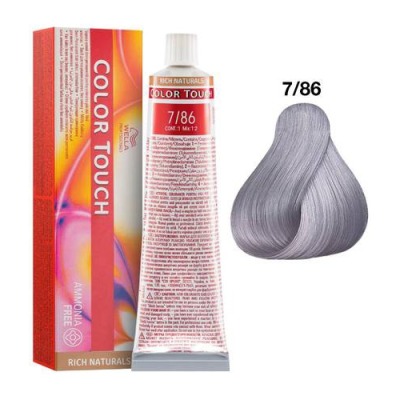 Wella Color Touch Интенсивное Тонирование 7/86 блонд жемчужно-фиолетовый, 60мл