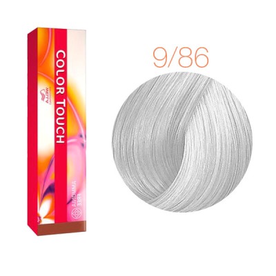 Wella Color Touch Интенсивное Тонирование 9/86 очень светлый блонд жемчужно-фиолетовый, 60мл