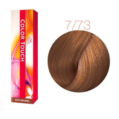 Wella Color Touch Интенсивное Тонирование 7/73 блонд коричнево-золотистый, 60мл