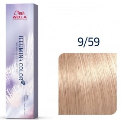Wella Illumina Color - Краска для волос 9/59 очень светлый блонд махагоновый сандре 60мл