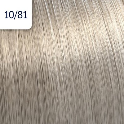 Wella Illumina Color - Краска для волос 10/81 яркий блонд жемчужно-пепельный 60мл