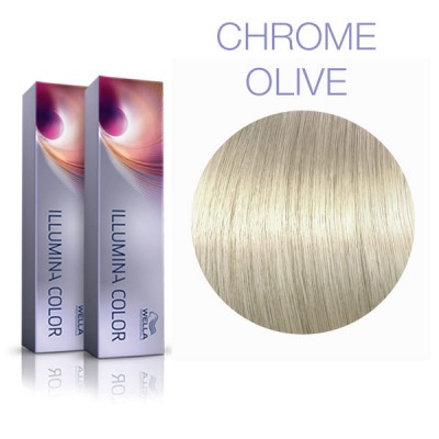 Wella Illumina Color Opal-Essence Chrome Olive Краска для волос Оливковый хром 60 мл - вид 1 миниатюра