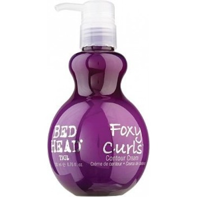 TIGI Bed Head Foxy Curls Contour Cream - Дефинирующий крем для вьющихся волос и защиты от влаги 200 мл - вид 1 миниатюра