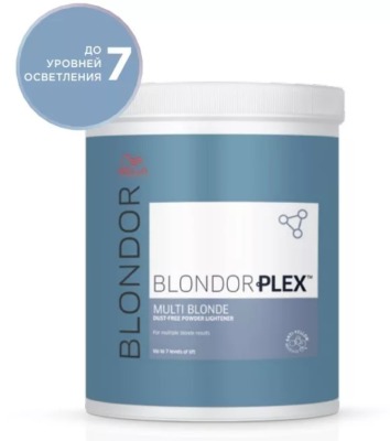 Wella Blondor Plex Обесцвечивающая пудра без образования пыли 800 гр