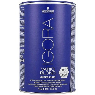 Schwarzkopf Professional Igora Vario Blond Super Plus - Осветляющий порошок 450 гр - вид 1 миниатюра