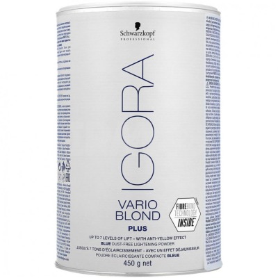 Schwarzkopf Professional Igora Vario Blond Plus - Осветляющий порошок 450 гр - вид 1 миниатюра