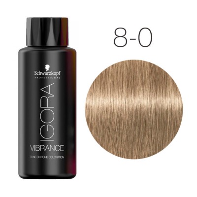 Schwarzkopf Igora Vibrance 8-0 Светлый русый натуральный 60 мл - вид 1 миниатюра