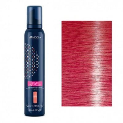 Schwarzkopf Indola Color Style Mousse Оттеночный мусс для укладки волос Красный 200мл