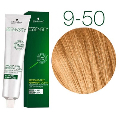 Schwarzkopf Essensity 9-50 (БЛОНДИН ЗОЛОТИСТЫЙ НАТУРАЛЬНЫЙ) Безаммиачный краситель 60 мл - вид 1 миниатюра