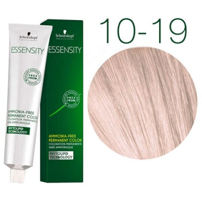 Schwarzkopf Essensity 10-19 (ЭКСТРАСВЕТЛЫЙ БЛОНДИН САНДРЭ ФИОЛЕТОВЫЙ) Безаммиачный краситель 60 мл