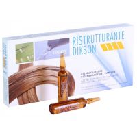 DIKSON Ristrutturante - Средство для очень поврежденных и сухих волос 12х12 мл