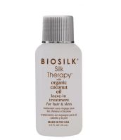 BIOSILK Silk Therapy - Несмываемое средство Биосилк с органическим кокосовым маслом для волос и кожи 15 мл